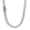 VALYIR 12MM 925 MOISSANITE BAGUETTE CUBAN CHAIN  |  997151