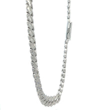 VALYIR 12MM 925 MOISSANITE BAGUETTE CUBAN CHAIN  |  997151