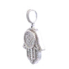 DEVOUT 2.61 CTW 925 CZ MOISSANITE RHODIUM ICED OUT PENDANT I 997261