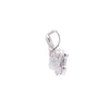 ALLURING 3.4 CTW 925 CZ MOISSANITE RHODIUM ICED OUT PENDANT I 997271