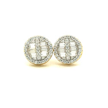 LYRIELLA 1.24 CTW 925 GOLD MOISSANITE ICED OUT EARRING | 997392