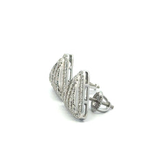 NIRA 1.01 CTW 925 RHODIUM MOISSANITE ICED OUT EARRING | 997421