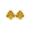 NIRA 0.98 CTW 925 GOLD MOISSANITE ICED OUT EARRING | 997422