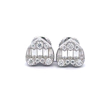 NOVAE 0.74 CTW 925 RHODIUM MOISSANITE ICED OUT EARRING | 997431