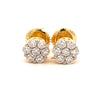 RYLITH 0.45 CTW 925 GOLD MOISSANITE ICED OUT EARRING | 997642