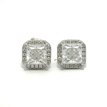 REGALA 2.0 CTW 925 RHODIUM MOISSANITE ICED OUT EARRING | 997951