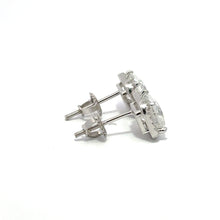 REGALA 2.0 CTW 925 RHODIUM MOISSANITE ICED OUT EARRING | 997951
