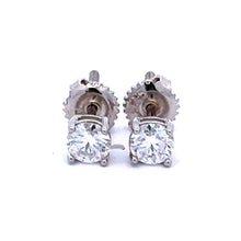 ELDOREA 0.25 CTW 925 RHODIUM MOISSANITE ICED OUT EARRING | 998031