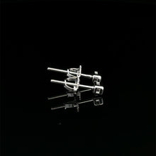 998061 | 925 Moissanite 0.25CTW Rhodium Earrings