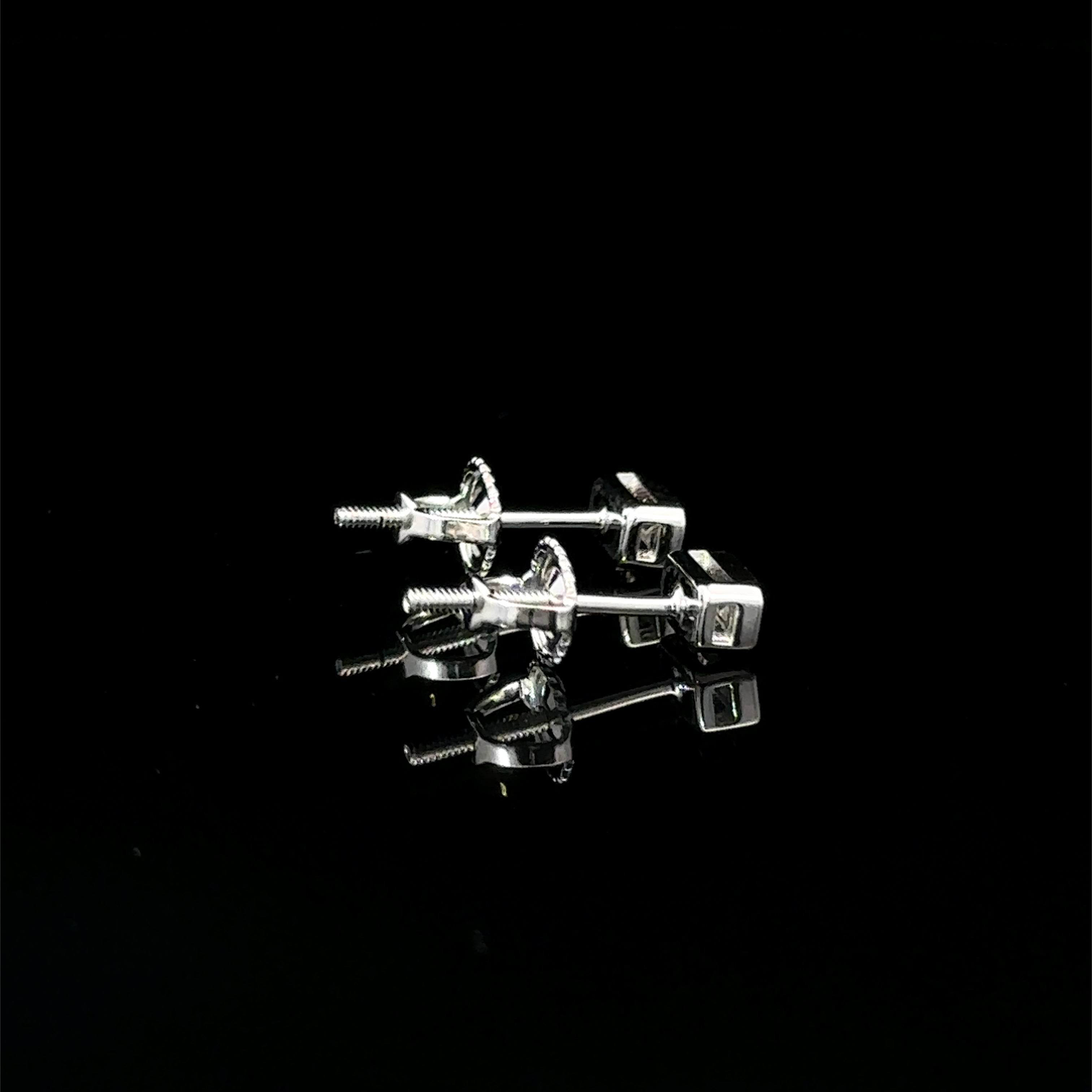 998071 | 925 Moissanite 0.50CTW Rhodium Earring