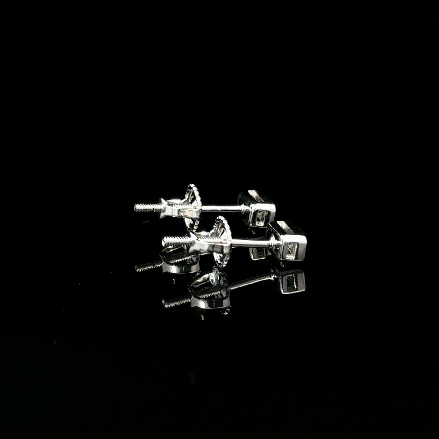 998071 | 925 Moissanite 0.50CTW Rhodium Earring