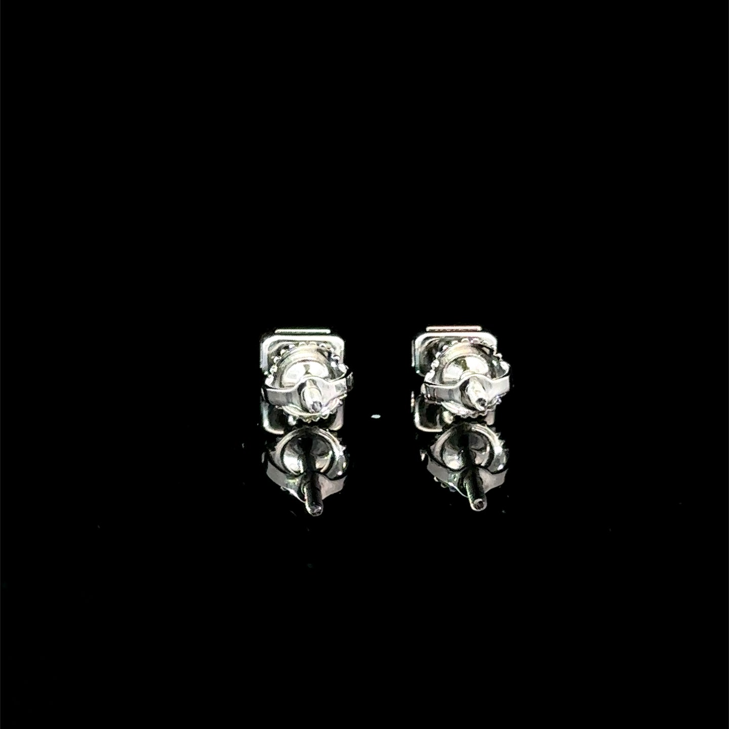 998071 | 925 Moissanite 0.50CTW Rhodium Earring