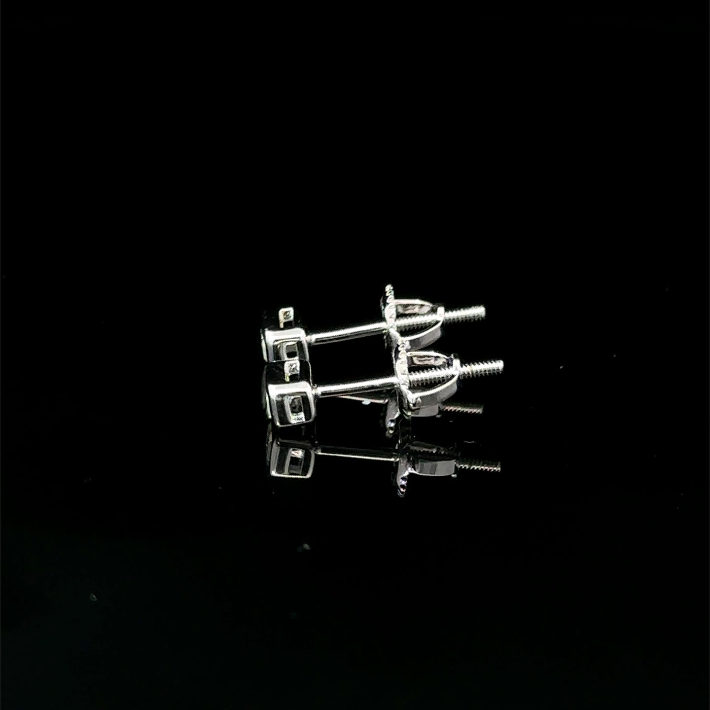998071 | 925 Moissanite 0.50CTW Rhodium Earring