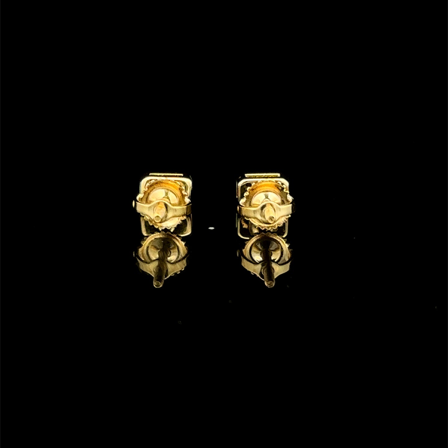 998072 | 925 Moissanite 0.50CTW Gold Earrings