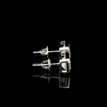 998081 | 925 Moissanite 3CTW Rhodium Earrings