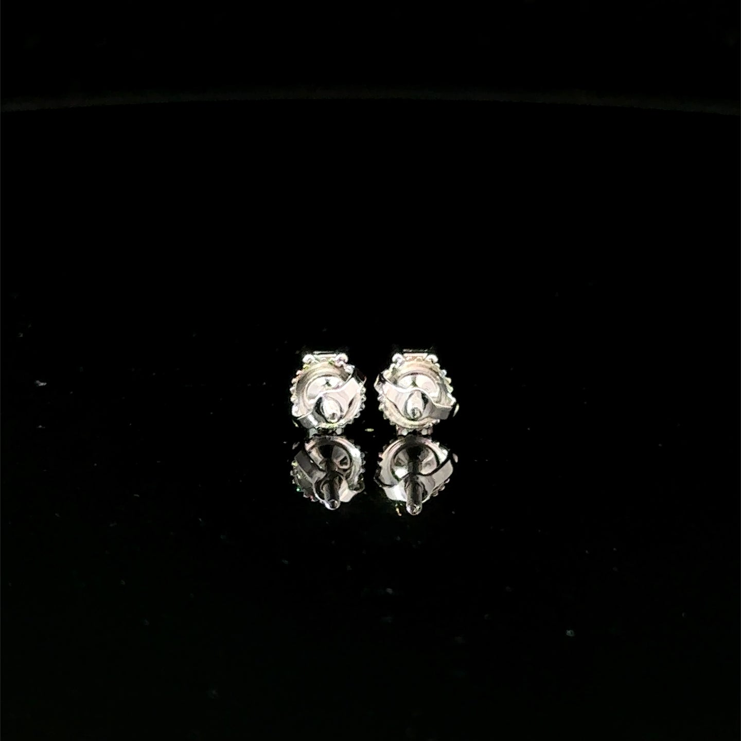 998101 | 925 Moissanite 0.25CTW Rhodium Earrings