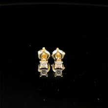 998102 | 925 Moissanite 0.25CTW Gold Earrings