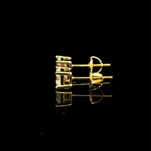 998122 | 925 Moissanite 1CTW Gold Earrings