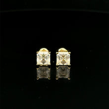 998132 | 925 Moissanite 2CTW Gold Earrings