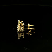 998132 | 925 Moissanite 2CTW Gold Earrings