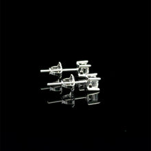 998241 | 925 Moissanite 0.50CTW Rhodium Earrings