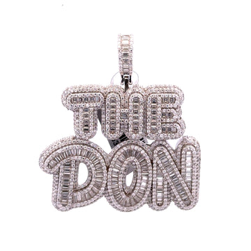 998471 | 925 Moissanite Rhodium Pendant