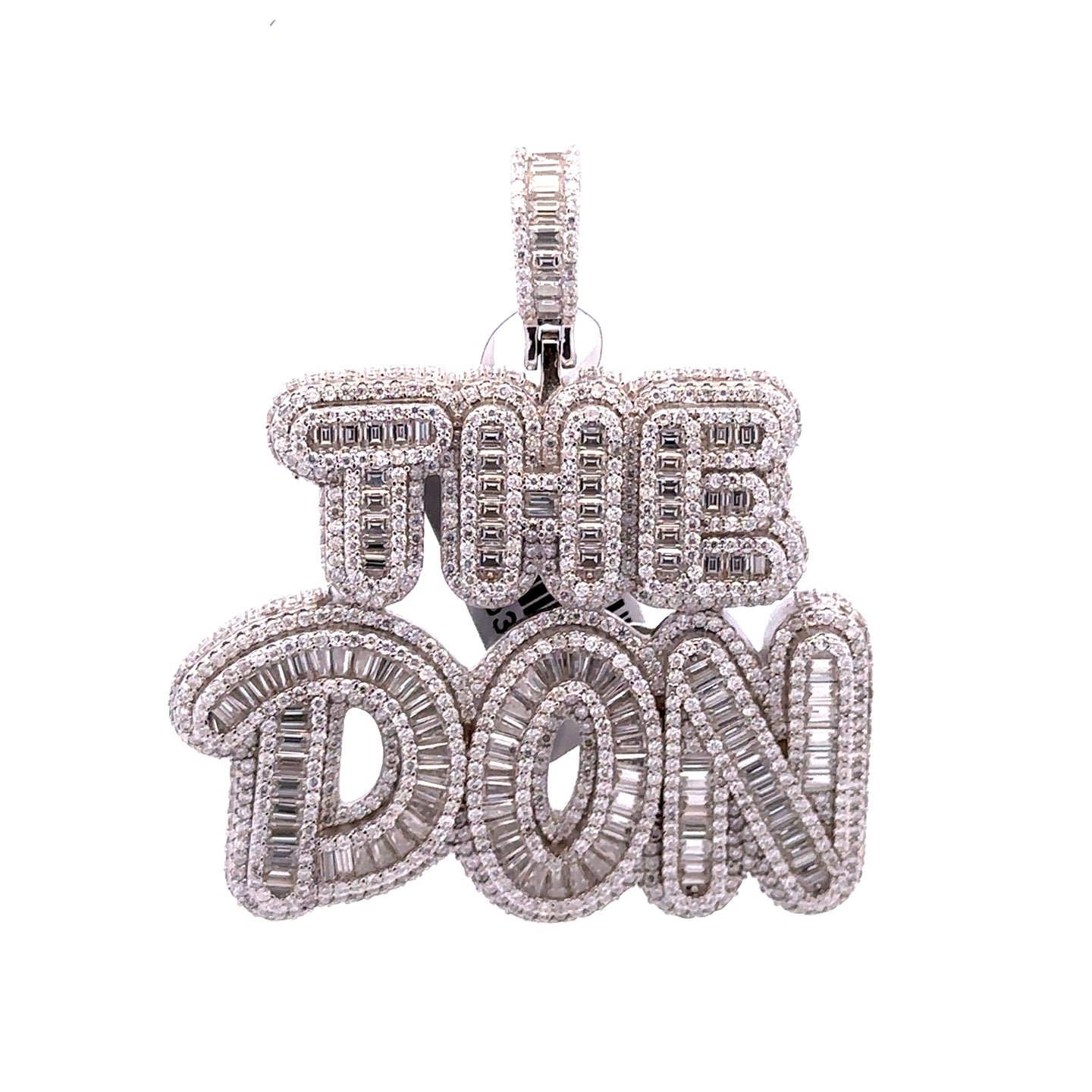 998471 | 925 Moissanite Rhodium Pendant