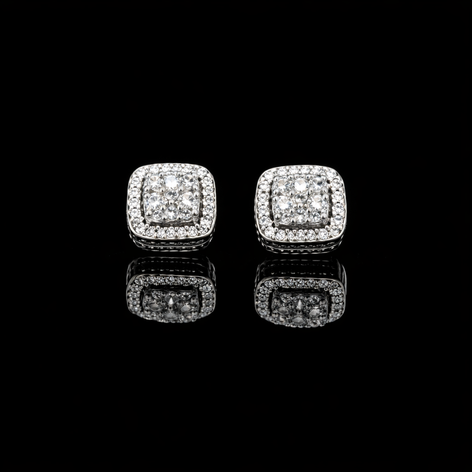 999001 | 925 Moissanite Earring