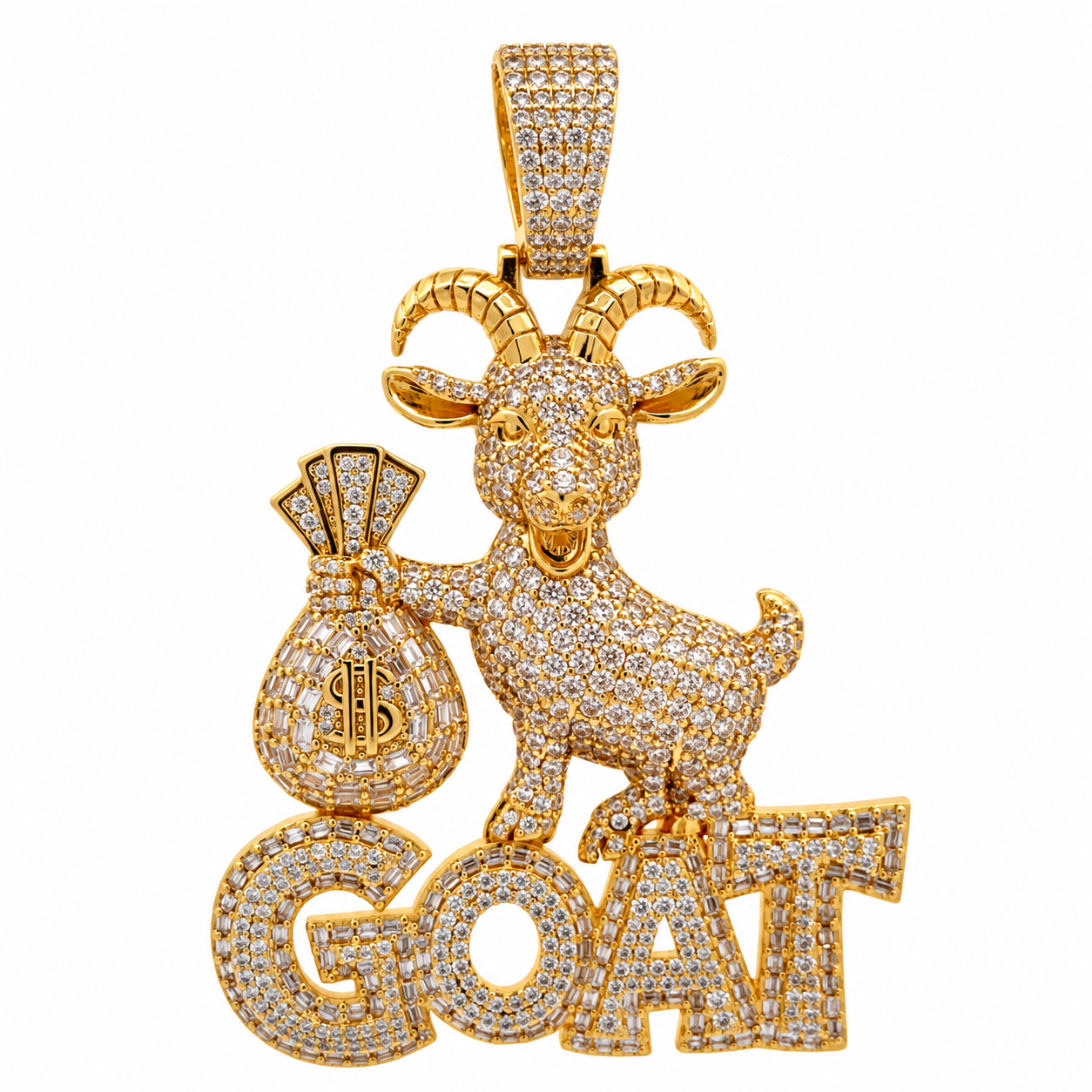 916892 | Brass Gold Pendant