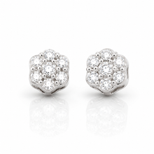 9911181 | Moissanite Rhodium Earrings