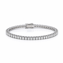 9312131 | Steel Tennis Moissanite  Bracelet