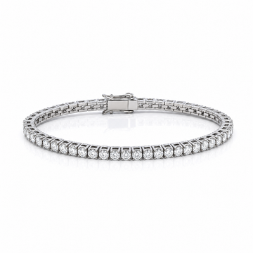 9312131 | Steel Tennis Moissanite  Bracelet
