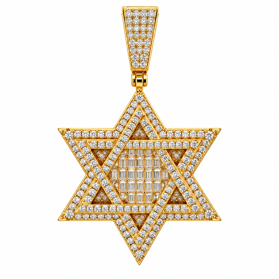 9221252 | 925 Silver Two Tone Pendant