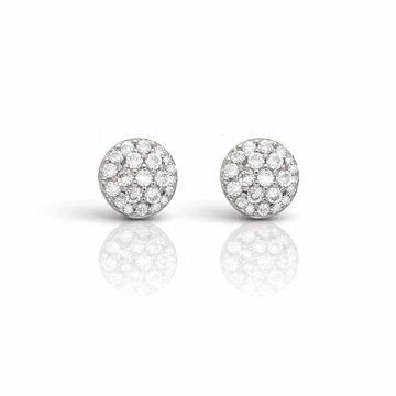999631 | 925 Moissanite Rhodium Earring