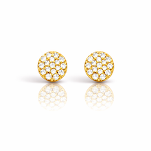 999632 | 925 Moissanite Gold Earring