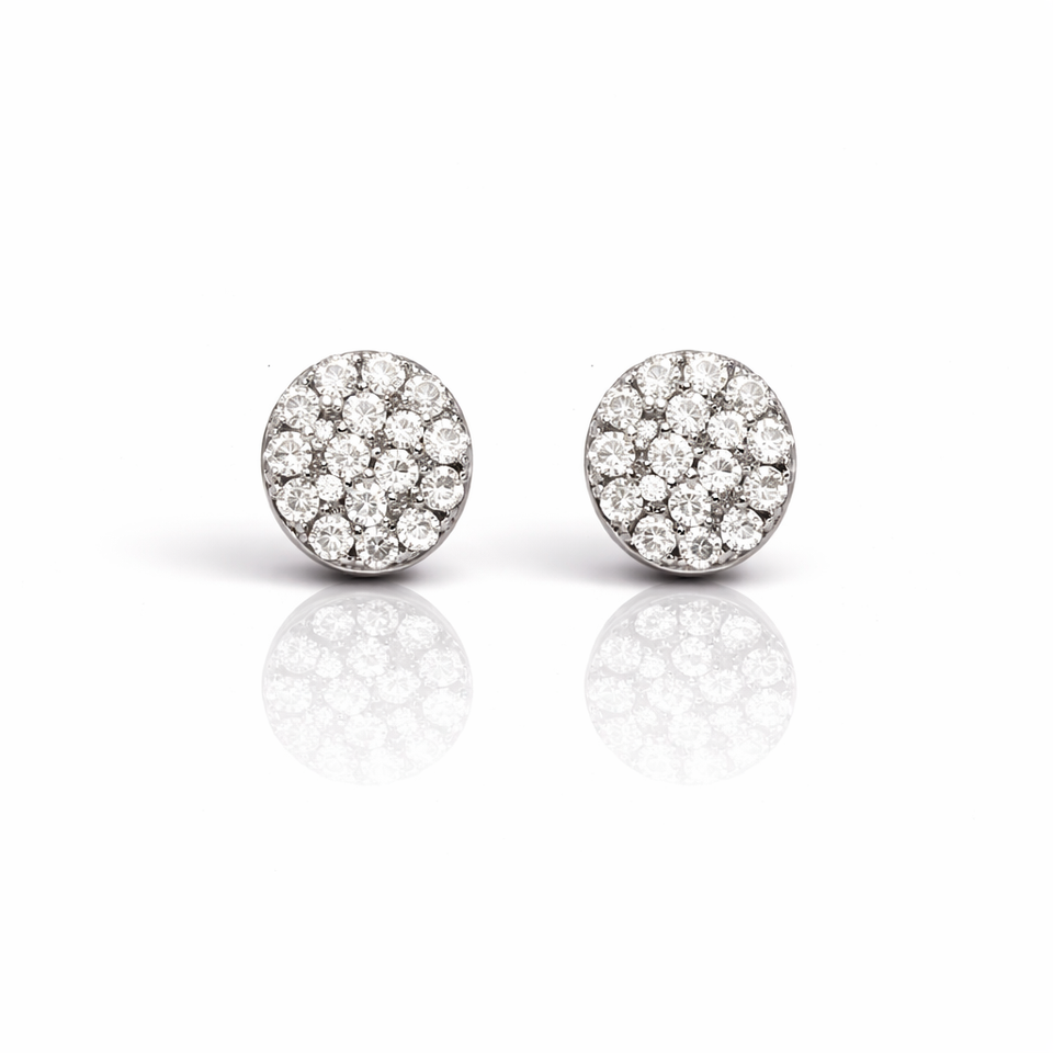 999461 | 925 Moissanite Rhodium Earring