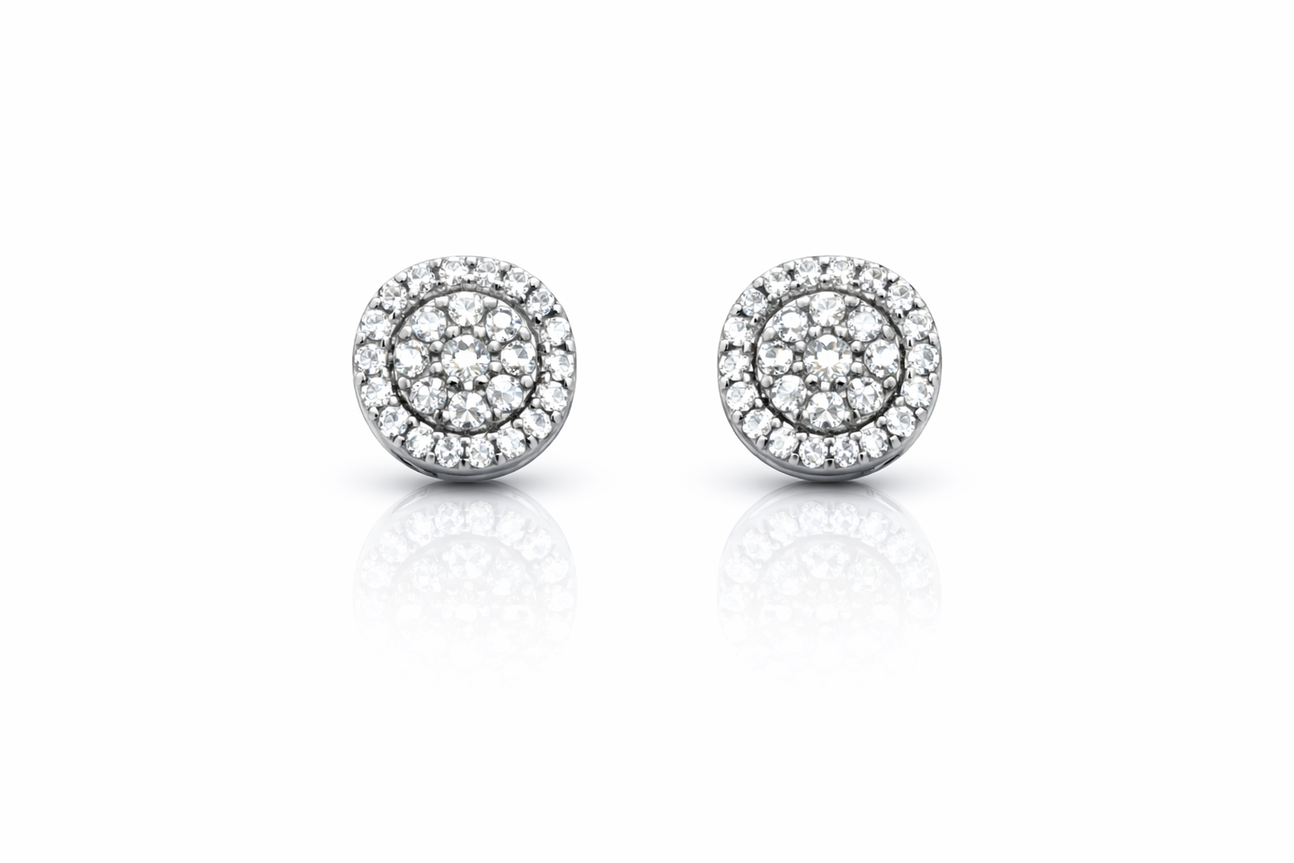 999491 | 925 Moissanite Rhodium Earring