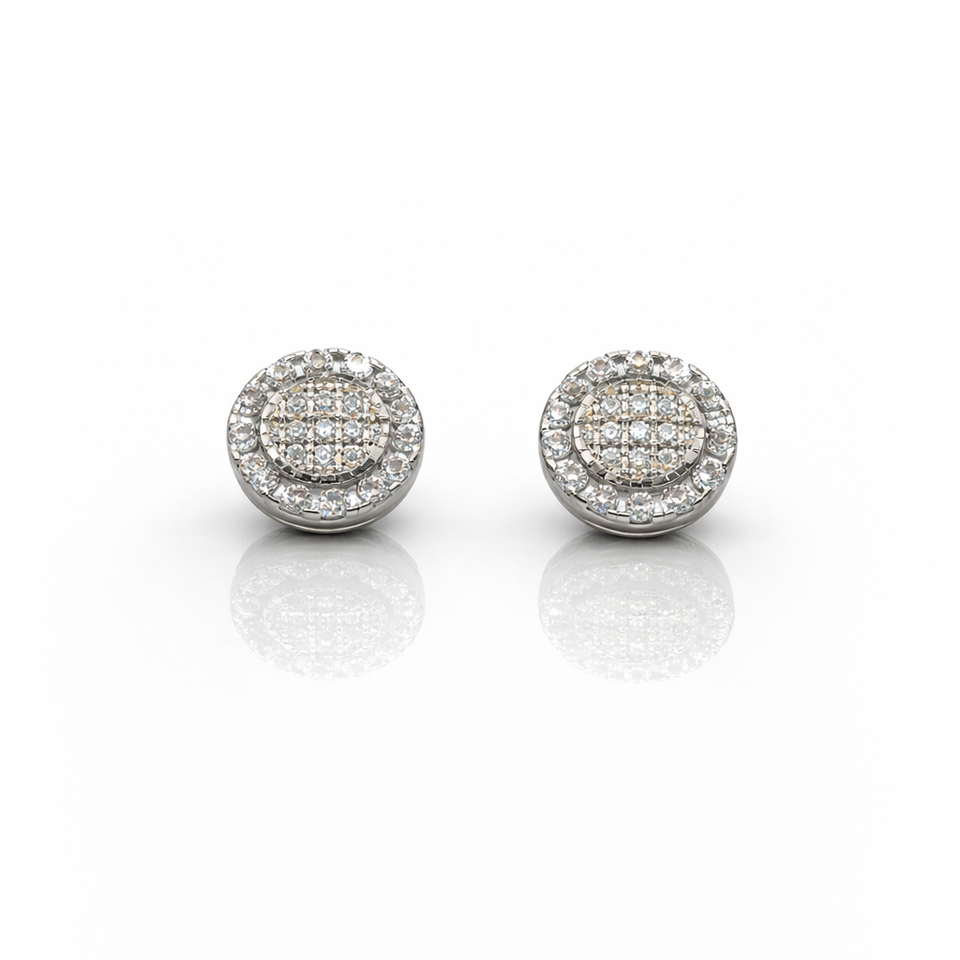 999511 | 925 Moissanite Rhodium Earring