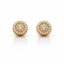 999682 | 925 Moissanite Gold Earring