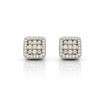 999441 | 925 Moissanite Rhodium Earring