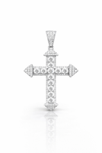 980471 | 1.358ctw VS/D 925 LGD Diamond Rhodium Pendant