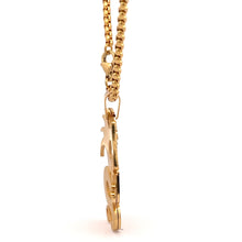 LUNARIS STEEL GOLD NECKLACE I D9124