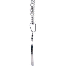 DEPHINE STEEL RHODIUM NECKLACE I D93107