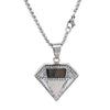 VALERIA STEEL RHODIUM NECKLACE I D93135