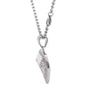 VALERIA STEEL RHODIUM NECKLACE I D93135