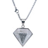 VALERIA STEEL RHODIUM NECKLACE I D93135