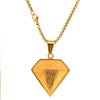 VALERIA STEEL GOLD NECKLACE I D93135