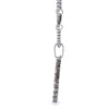 EVERIA STEEL RHODIUM NECKLACE I D94036