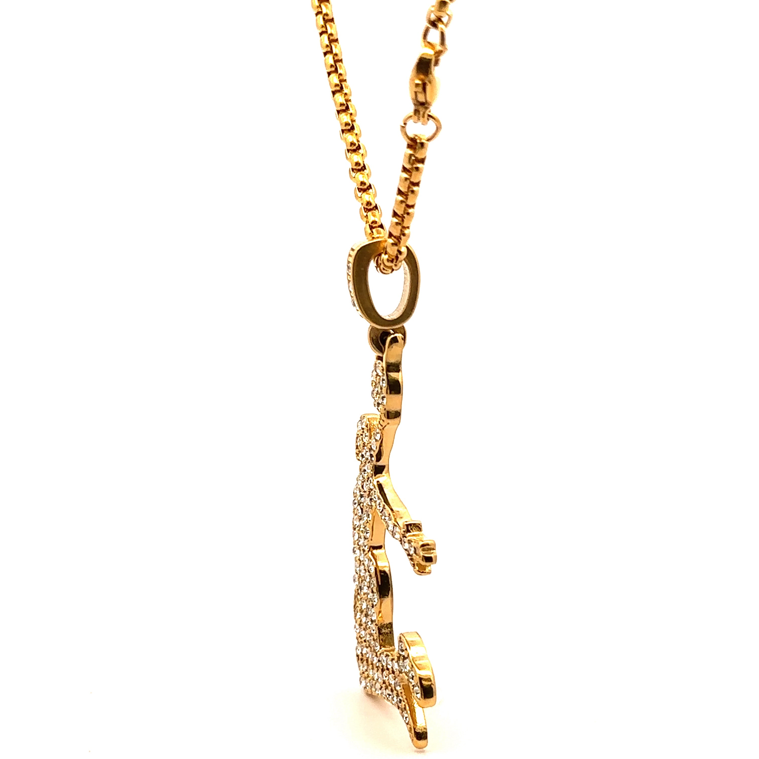 EIRLYS STEEL GOLD NECKLACE I D94076