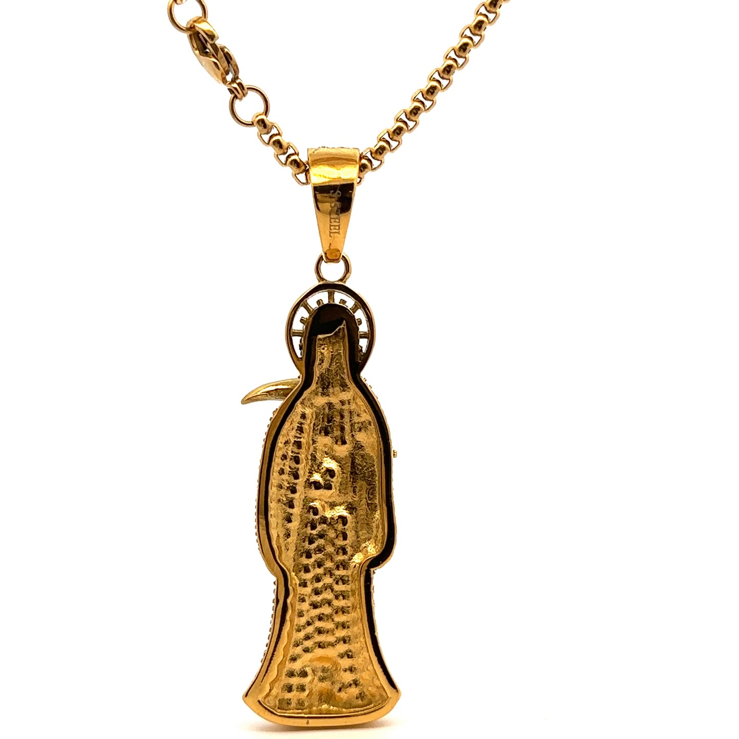 ASTRID STEEL GOLD NECKLACE I D94289